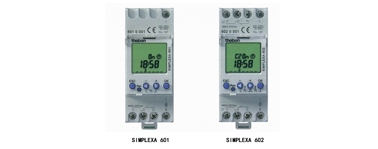 SIMPLEXA601,SIMPLEXA602,天周定时器